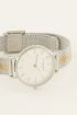 Rond horloge met multikleur schakelband | My Jewellery