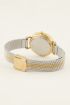 Rond horloge met multikleur schakelband | My Jewellery