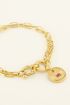 Casa fiore armband met La Dolce Vita bedel | My Jewellery