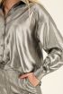 Metallic silver blouse | My Jewellery