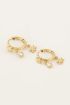 Starmood oorring met bloem | Oorbel | My Jewellery