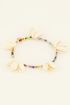 Sunchasers gold beaded bracelet with seashells | My Jewellery