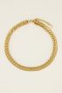 Driedubbele ketting met grove & subtiele schakels | My Jewellery