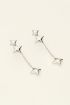 Universe earrings with three stars | My Jewellery