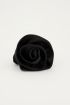 Zwarte scrunchie met bloem | My Jewellery