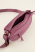 Purple cross body bag with extra compartment | My Jewellery