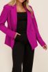 Paarse satijnen look blazer | My Jewellery