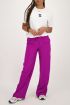Purple wide-leg trousers linen look | My Jewellery