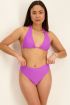 Purple high-waisted bikini bottoms | My Jewellery