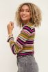 Multikleur top met strepen | My Jewellery