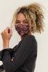 Rood mondkapje met paisley print | My Jewellery