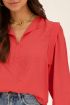 Rode blouse met schouderdetails | My Jewellery
