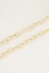 Kettingriem schakels glitter | ketting riem my jewellery
