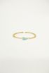 Ring blue stone, ring with stone