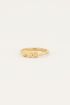Ring met drie smileys