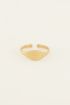 Ring met geribbeld effect | My Jewellery