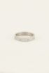 Ring met gegraveerde sterretjes | My Jewellery
