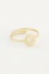 Ring met letter, ringen My Jewellery