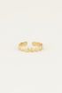 Schelpen ring | Ring met schelpen bij My Jewellery