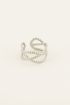 Ring met touwpatroon & overlap | My Jewellery