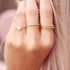 Ring blauw steentje, ring met steen My Jewellery