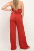 Rode broek satijnen look| Broeken | My Jewellery