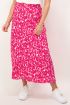Rode midi rok in panterprint | Midi rok | My jewellery