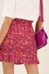 Rode ruffle rok met bloemenprint | My Jewellery