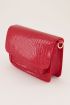Rode schoudertas croco print