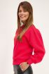Rode sweater met V shape | My Jewellery