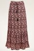 Rode maxi rok bohemian | My Jewellery
