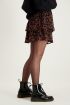 Rok met luipaard print en velvet | Mini rok My Jewellery