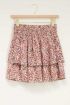 Multikleur rokje met bloemenprint