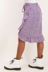 Lila midi rok cheetah & ruffle | My Jewellery