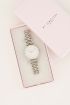 Rond horloge met schakels & witte wijzerplaat | My Jewellery