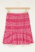 Rood smock rokje