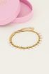 Armband dubbel roze