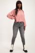 Roze blouse met wijdvallende mouwen | My Jewellery