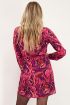 Roze blousejurk met swirl print | My Jewellery