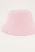 Roze bucket hat