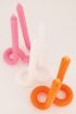 Oranje dubbele kaars met draai | My Jewellery