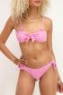 Roze embroidery bikini broekje