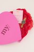 Roze hart box