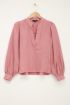 Roze mousseline blouse | My Jewellery
