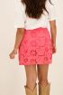 Koraal skort met bloemen crochet | My Jewellery