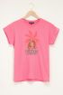 Roze t-shirt freedom cut me loose