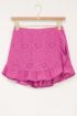 Roze skort met embroidery | Skort | My Jewellery