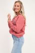 Roze sweater California | Truien | My Jewellery