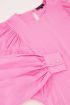 Roze top met grote mouwen