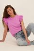 Roze top met volants | My Jewellery